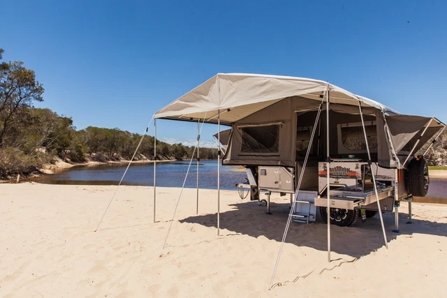 Austrack Campers TELEGRAPH LT Forward Folding LITE Camper Trailer