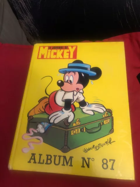 Recueil Album 87 Le journal de Mickey