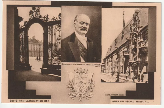 NANCY - Meurthe & Moselle - CPA 54 - Président Albert Lebrun et Amis de Nancy