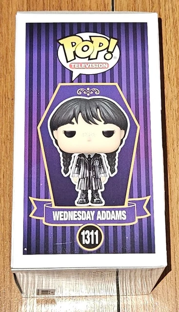 Funko Pop TV #1311 Wednesday Addams Family Netflix Metallic Hot Topic Exclusive 3