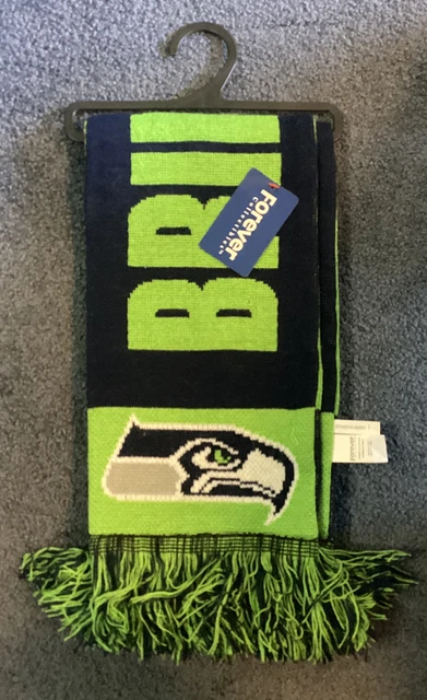 NFL Seattle Seahawks Wordmark Team Logo Scarf