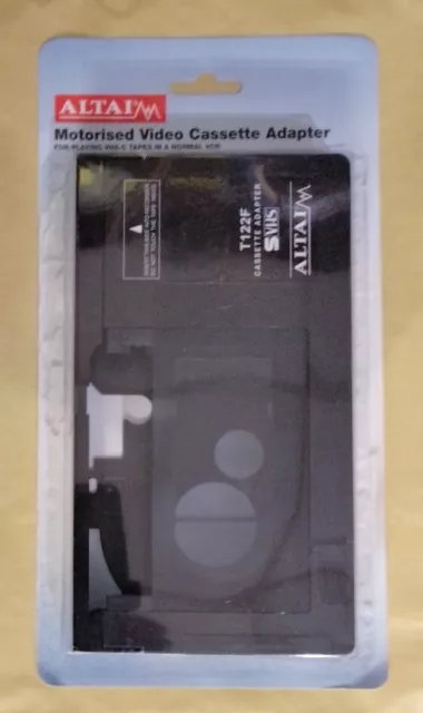ALTAI T122F MOTORISED VHS C VHS Video Cassette Tape Adapter