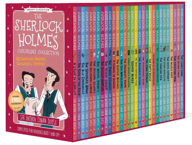 The Sherlock Holmes Children’s Collection: 30 Book Box Set (A Study in Scarlet,