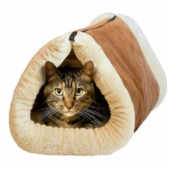 Grotte pour Chat de chien lit place à dormir cave couchage Dog Cushion Cat Cave 3