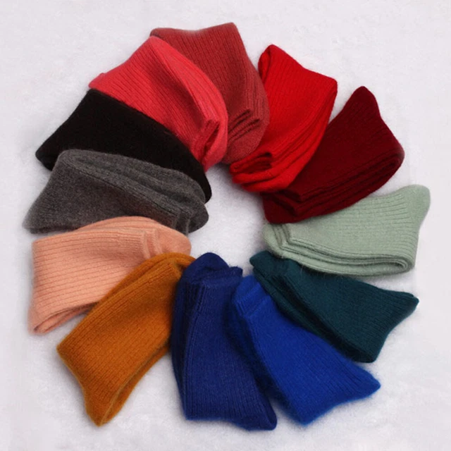 Calze Di Cashmere Uomo Calze Termiche In Cashmere 100% Fatte A Mano - Morbide, Calde E Ammortizzate Calze Lusso Fatte A Mano - Foto 5