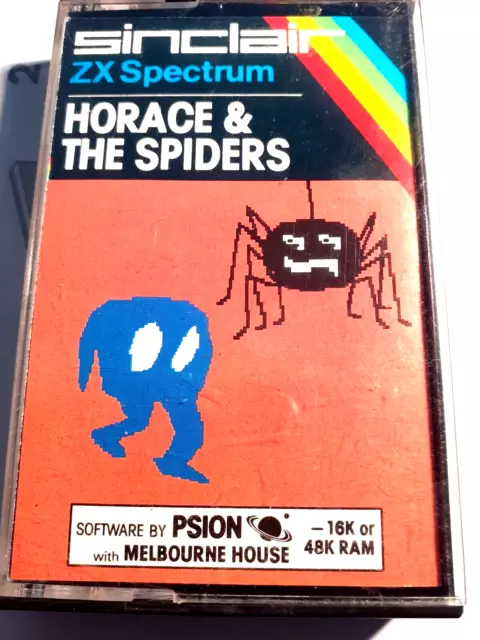 HORACE & THE SPIDERS - Melbourne House - Beam Software  ZX Spectrum 1983 vintage