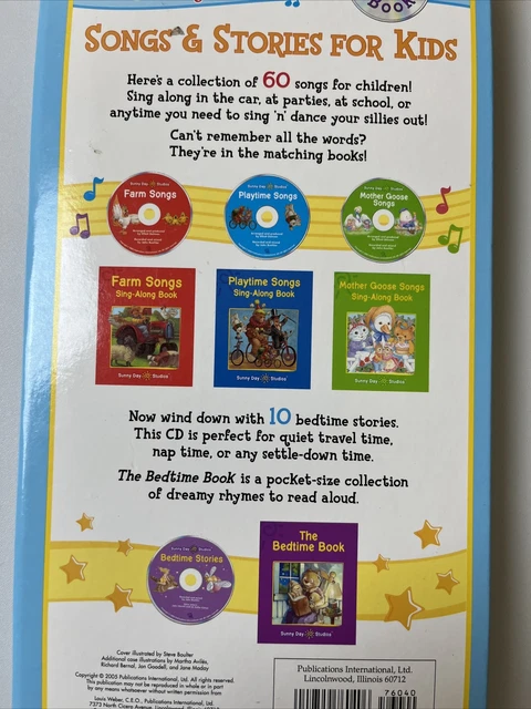 SING ALONG SONGS And Stories For Kids- Book And Cd Pack £4.99 - PicClick UK