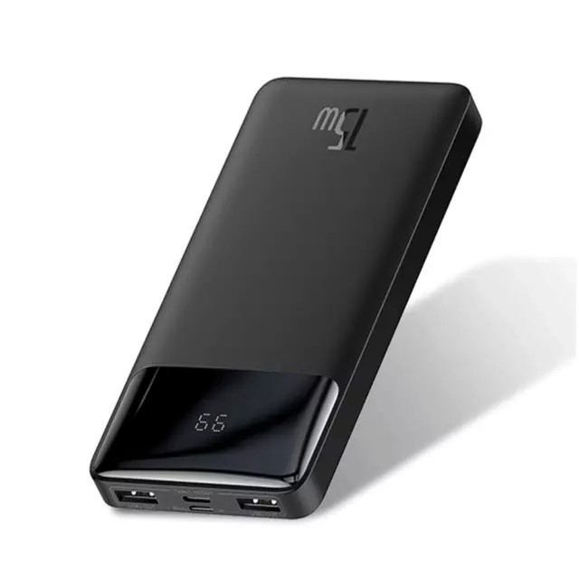 Baseus 30000mAh Powerbank Tragbar Externer Batterie Ladegerät Für iPhone Samsung