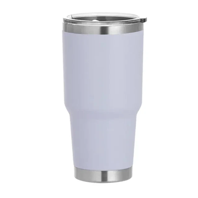 30 Oz Stainless Steel Insulated Tumbler Travel Mug For Hot Cold Coffee With Lid