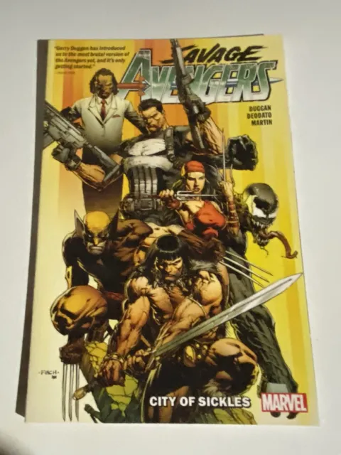 MARVEL COMICS SAVAGE AVENGERS Vol 1 Collected TPB WOLVERINE Vs. CONAN
