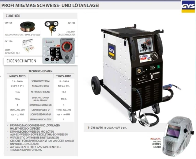 YOSOO Kit De Pistolet De Soudage MIG 24 Pièces 0,035 ', Buses De Gaz 21