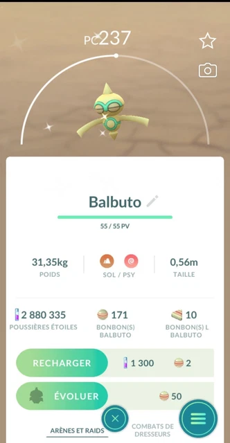 Théffroi Shiny XXL / Sinistea Shiny XXL Pour Pokémon GO - Code Valable 30 Jours, Jeu 2016, Neuf