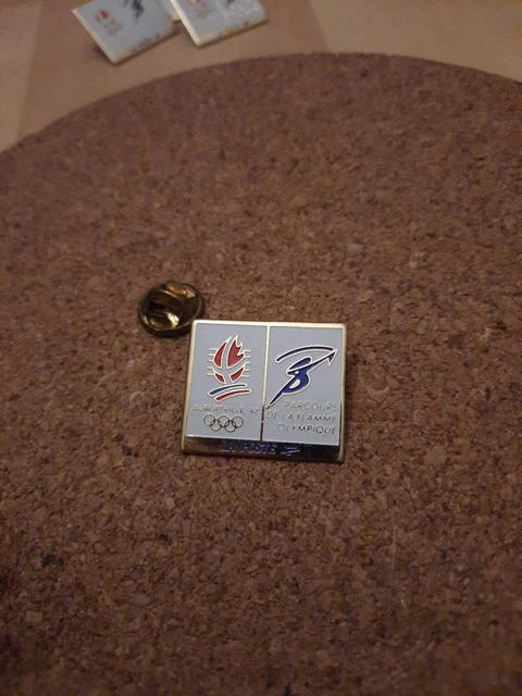 RARE PINS PIN'S .. OLYMPIQUE OLYMPIC ALBERTVILLE 1992 LA POSTE V° 91+OR UNI 2~19