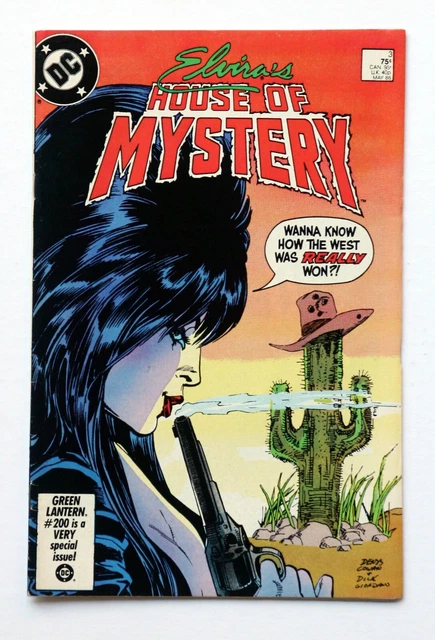 Elvira's House of Mystery #3 May 1986 (VF/NM 9.0) DC Comics Mistress of the Dark