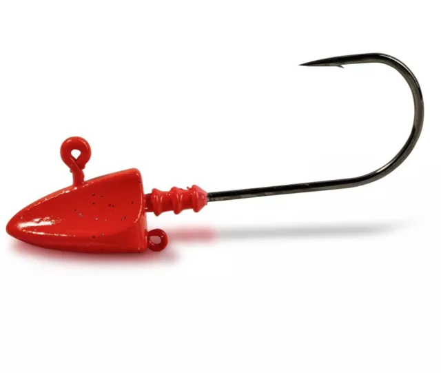 Rhino UV Red Rhino Jig Force Jigkopf Haken Meeresfischen Jighaken