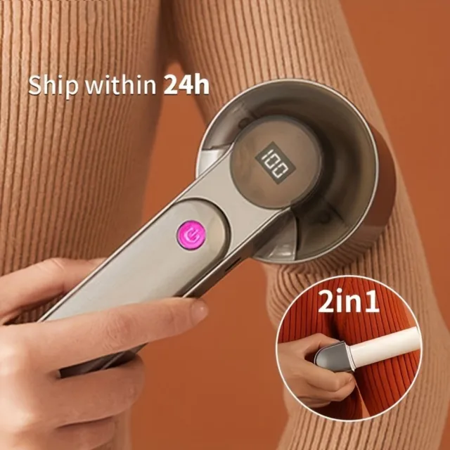 Rechargeable Fabric Shaver with Fast Charging Efficient Blades Safe to Use