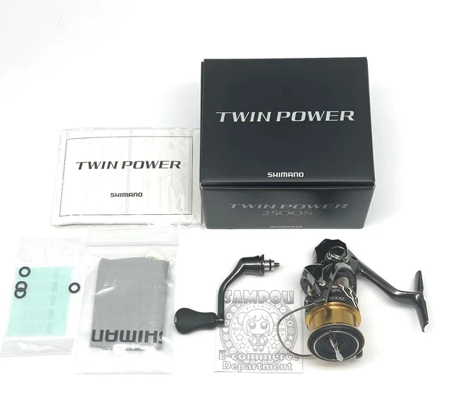 SHIMANO 20 TWIN Power 2500S, overhauled by manufacturer