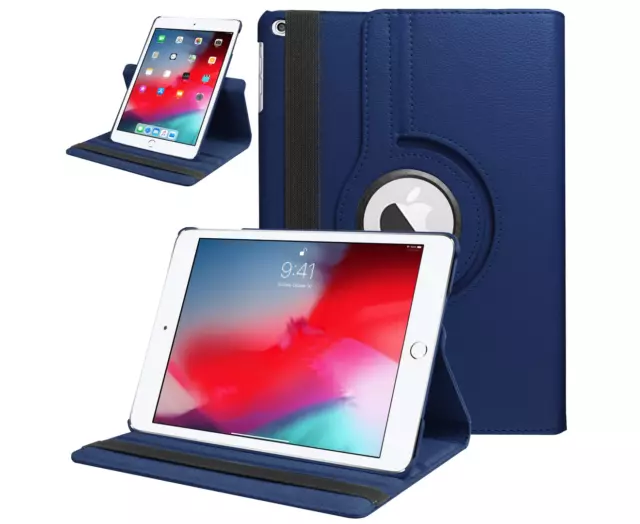 360°Rotating Smart Wake up Flip Leather Case Cover for New Apple Ipad Mini (6...