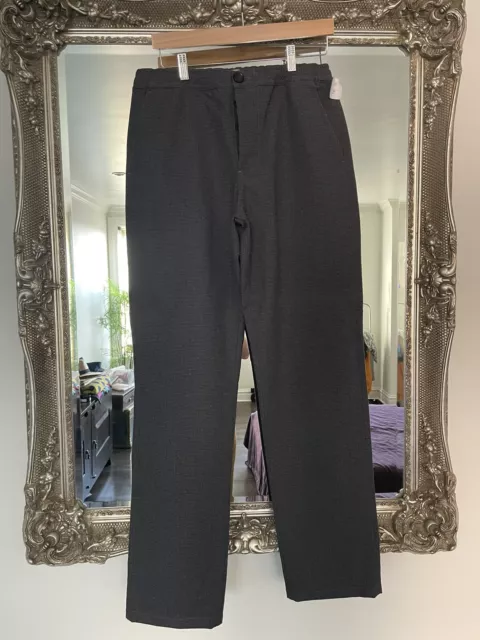 Oliver Spencer Wool Pants Men’s Size 36 Gray Herringbone