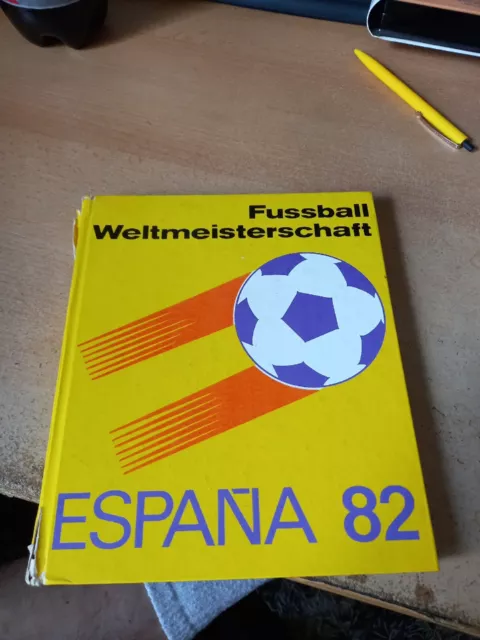 Buch Weltmeisterschaft Espana 82