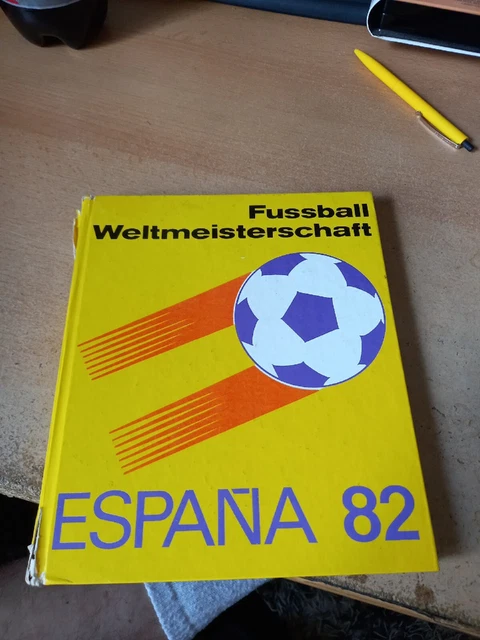 Buch Weltmeisterschaft Espana 82