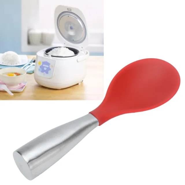 Home Rice Scoop Rice Spoon Stand Up 235 Resistant Ergonomic Handle Stick