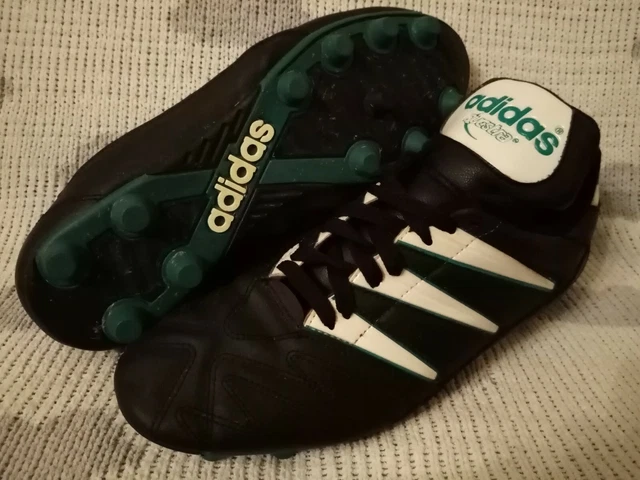 VINTAGE RETRO ADIDAS Questra Football FG Aztro Turf Boots size Uk