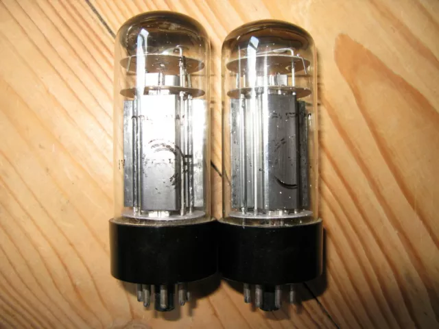 RAREST NOS 2pcs 6P27S el34 6ca7 rft telefunken mullard tesla tube röhre tested RAREST NOS 2pcs 6P27S el34 6ca7 rft telefunken mullard tesla tube röhre tested