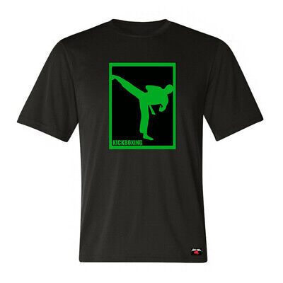 FISTFULL® Herren T-Shirt "Motiv: KICKBOXING" Kampfsport Kickboxen MMA Muay Thai
