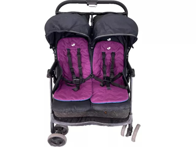 Joie Double Buggy Pushchair Stroller Pram - Includes Raincover!