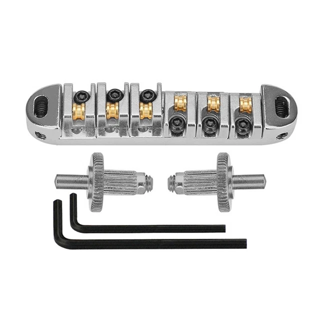 Lot De 5 Selles De Guitare électrique En Laiton Compensées Avec De Meilleures Caractéristiques De Résonance