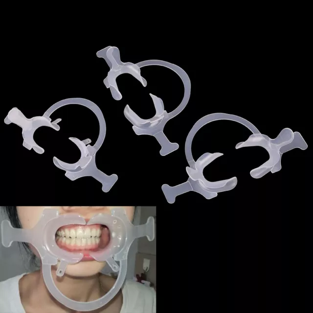 Dental cheek lip retractor mouth opener c-shape handle wing expanders In G_s.zy