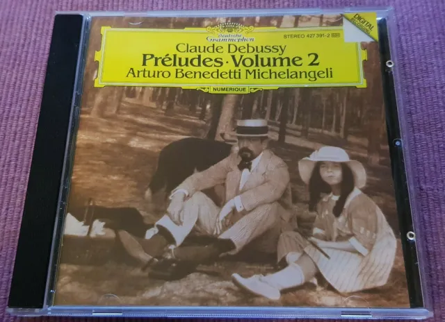 Arturo Benedetti Michelangeli - Debussy - Preludes  - Volume Two -  DG 427 391-2