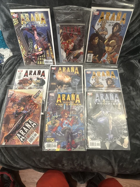 Arana The Heart of the Spider lot  #1, 3, 5, 6, 7, 9, 9, 10, and vol 1
