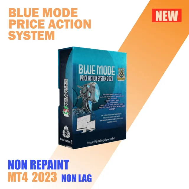 Best Forex BLUE MODE PRICE ACTION SYSTEM MT4 INDICATOR.