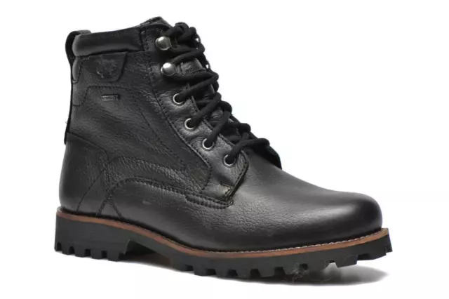 Bottines chaussures montantes TBS noir en cuir pour HOMME taille 46 GEDRES NEUF