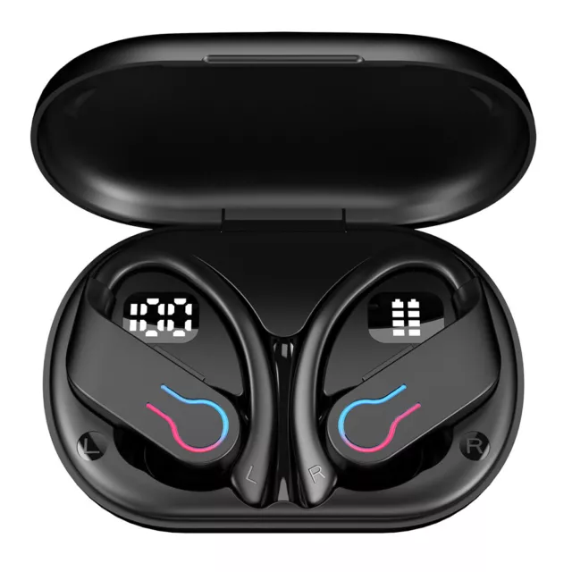 Mpow TWS Bluetooth Wireless Earbuds Earphones LCD Headphones Mic Sports Earbuds