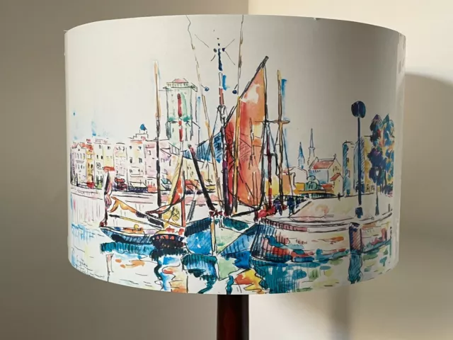 Boat Lampshade , Light shade,sailing, ship, city, free gift