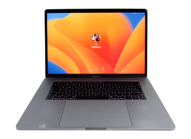 Apple MacBook Pro 15" A1990 2018 Core i7 8th Gen 2.6GHz 560X 512GB SSD 16GB RAM