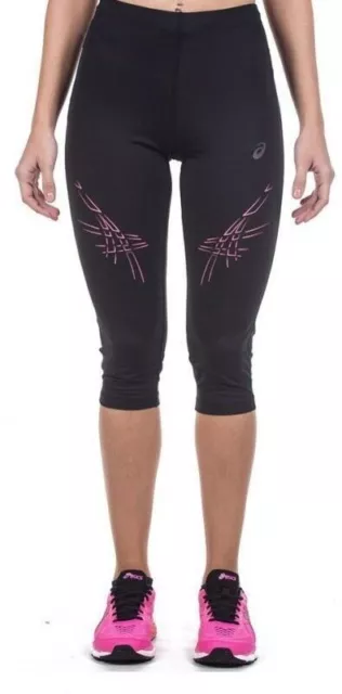 Women's Asics Tiger Stripe Athletic Running 3/4 Tights *size XS * Clearance Sale