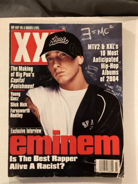 Eminem Marshall Mathers Slim Shady XXL Magazine March 2004 Rap Hip Hop Music