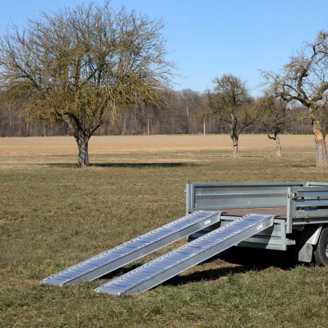 Auffahrrampen / Verladeschienen / Verladerampe / Alu 2,65 Meter / 2950 KG