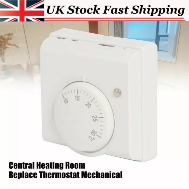 CENTRAL HEATING ROOM Temp Replace Thermostat Mechanical Thermostat Knob