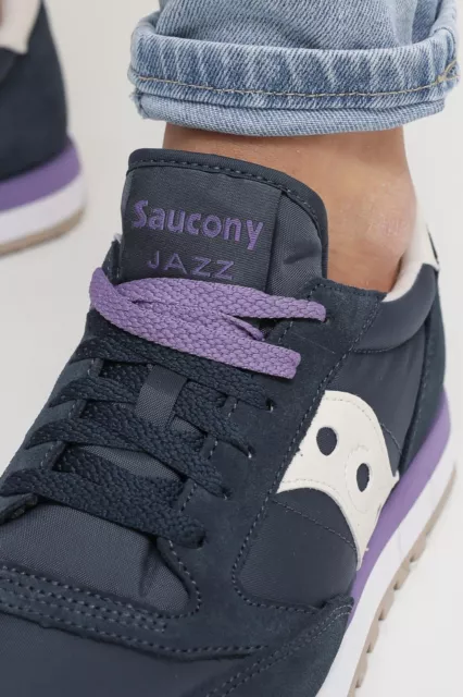 Scarpe Sneakers da Donna Saucony Jazz Original S1044-640 NAVY /VIOLET 3