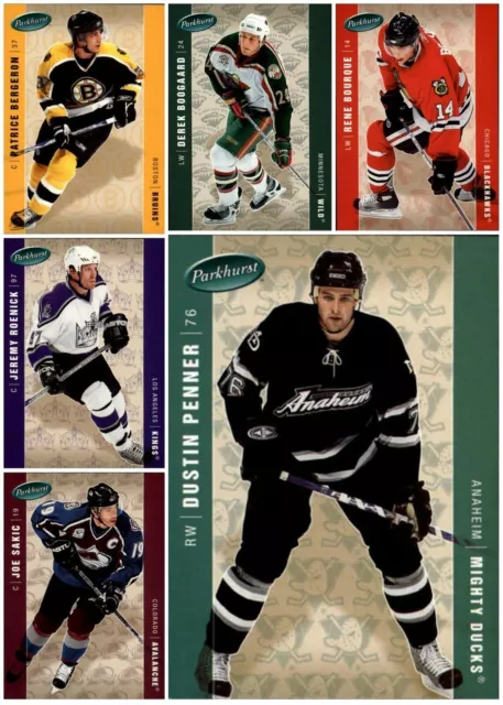 2005-06 Parkhurst NHL Hockey Cards (#250-#500)- YOU CHOOSE!