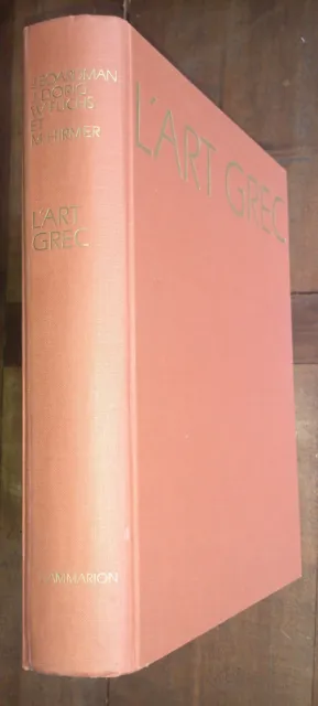 J. Boardman, J. Dörig, W. Fuchs, M. Hirmer‎ ‎L'ART GREC‎ -1966 relié