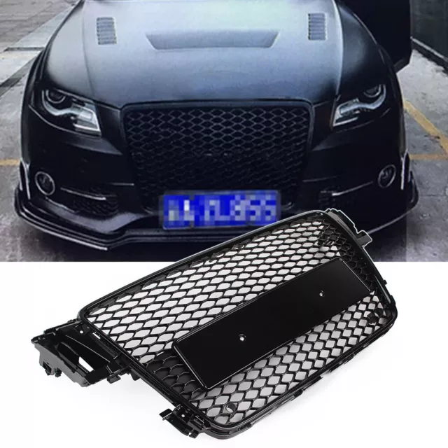 RS5 Stil Sport Kühlergrill Wabengrill Frontgrill Für AUDI A5/S5 B8 8T 2008-2012