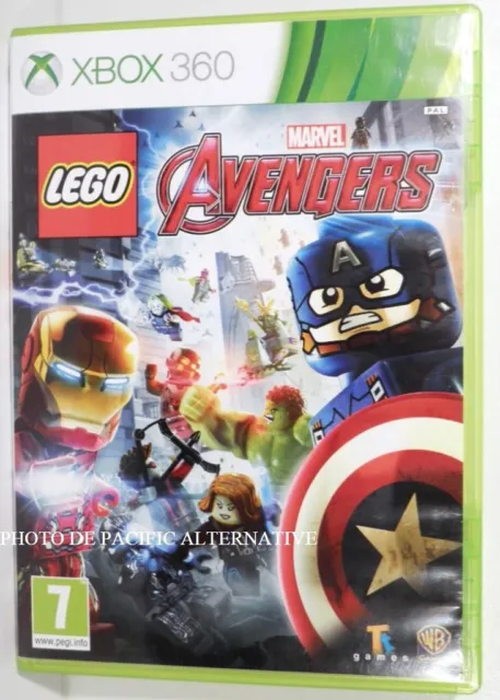 jeu LEGO MARVEL AVENGERS pour XBOX 360 francais X360 enfant game spiel COMPLET