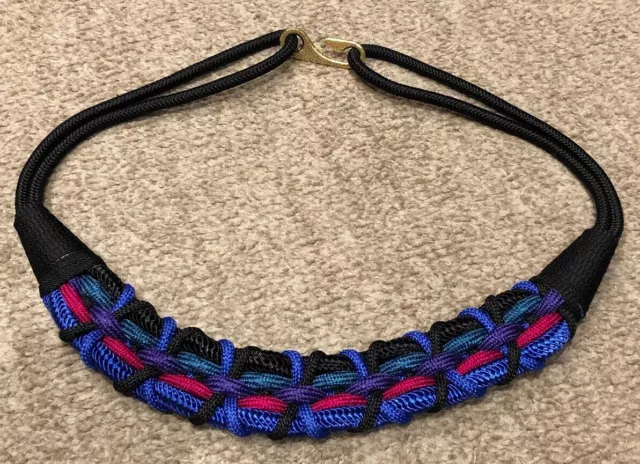 Vintage MULTI COLOR ROPE CORDS BELT