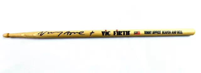 Vinny Appice Signed Autographed Drumstick Heaven & Hell Drummer JSA COA